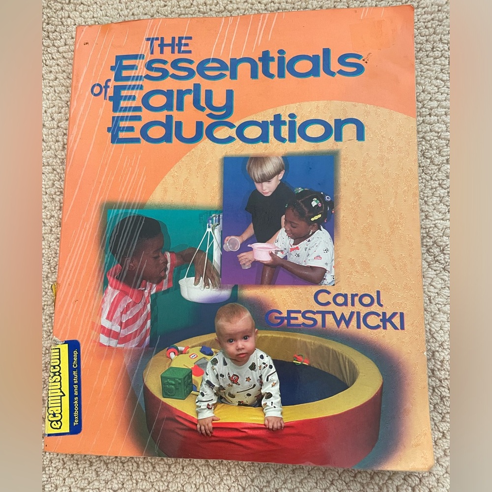 The Essentials of Early Education by Carol Gestwicki - Orange Cover